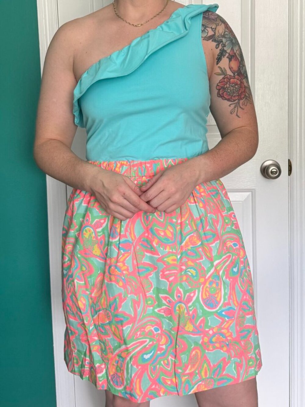 NWT Lilly Pulitzer Dionne Dress Make A Splash Sand Bar Blue